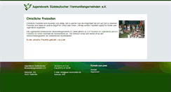 Desktop Screenshot of christlichefreizeiten.org