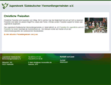 Tablet Screenshot of christlichefreizeiten.org